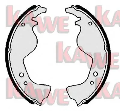 Комплект тормозных колодок KAWE купить