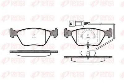 Комплект тормозных колодок, дисковый тормоз KAWE купить