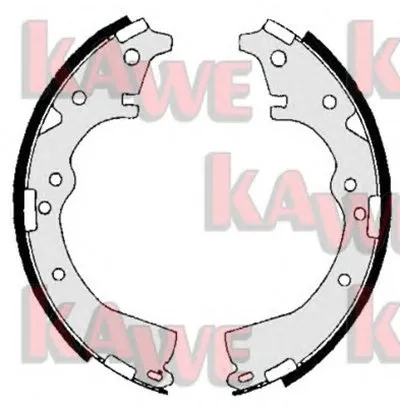 Комплект тормозных колодок KAWE купить