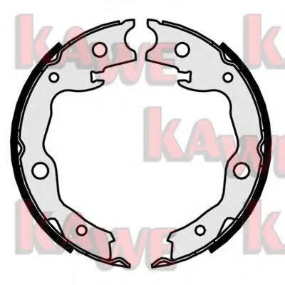 Комплект тормозных колодок, стояночная тормозная система KAWE купить