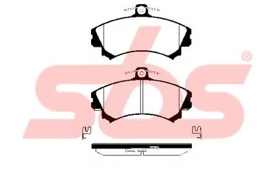 Комплект тормозных колодок, дисковый тормоз sbs купить