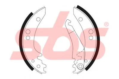 Комплект тормозных колодок sbs купить
