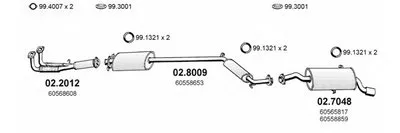 Система выпуска ОГ ASSO купить