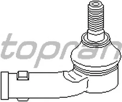 Наконечник поперечной рулевой тяги TOPRAN купить