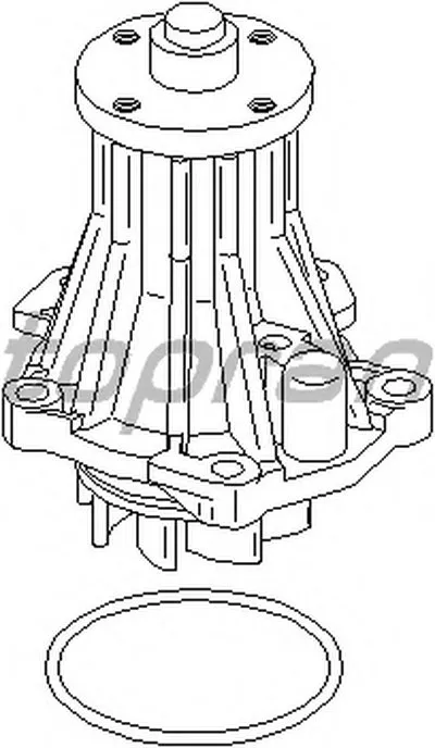 Водяной насос TOPRAN купить