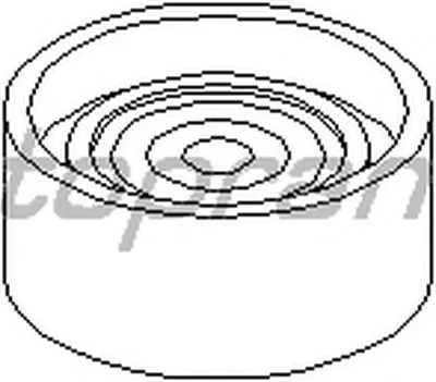 Паразитный / Ведущий ролик, зубчатый ремень TOPRAN купить