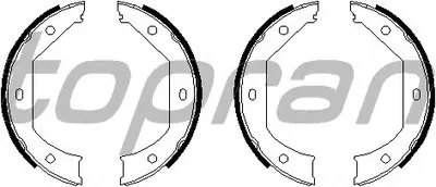 Комплект тормозных колодок, стояночная тормозная система TOPRAN купить