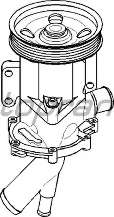 Водяной насос TOPRAN купить
