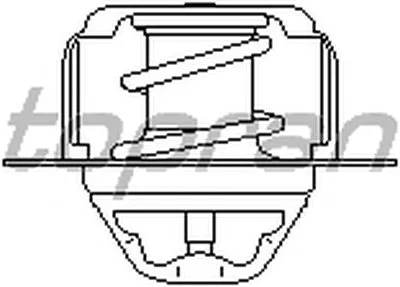 Термостат, охлаждающая жидкость TOPRAN купить