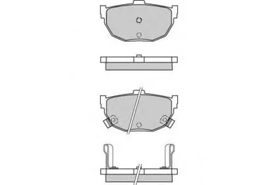 Комплект тормозных колодок, дисковый тормоз E.T.F. купить