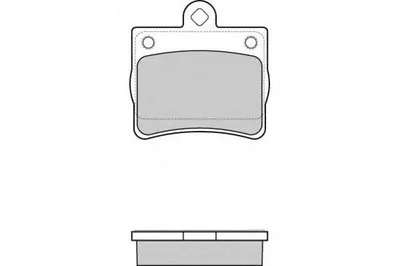 Комплект тормозных колодок, дисковый тормоз E.T.F. купить