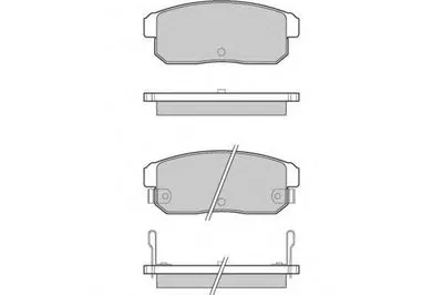 Комплект тормозных колодок, дисковый тормоз E.T.F. купить