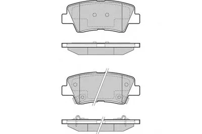 Комплект тормозных колодок, дисковый тормоз E.T.F. купить