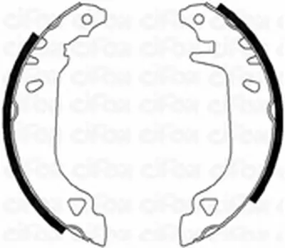 Комплект тормозных колодок CIFAM купить