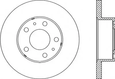 Тормозной диск ADAPTIVE OPEN PARTS купить