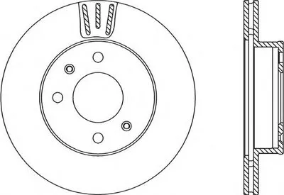 Тормозной диск ADAPTIVE OPEN PARTS купить