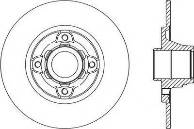 Тормозной диск RADIANCE OPEN PARTS купить