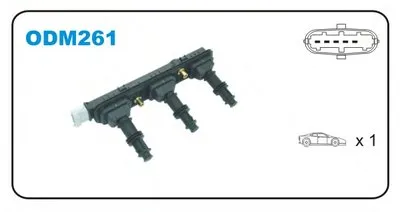 Катушка зажигания JANMOR купить