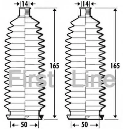 Пыльник, рулевое управление FIRST LINE купить