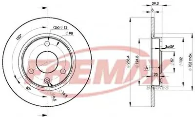 Тормозной диск Premium Carbon + FREMAX купить