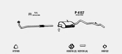 Система выпуска ОГ FENNO купить