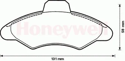 Комплект тормозных колодок, дисковый тормоз STOP купить