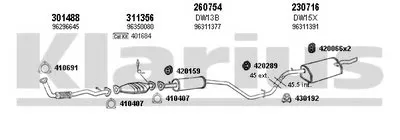 Система выпуска ОГ KLARIUS купить
