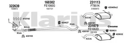 Система выпуска ОГ KLARIUS купить