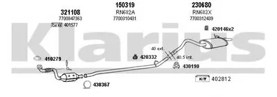 Система выпуска ОГ KLARIUS купить