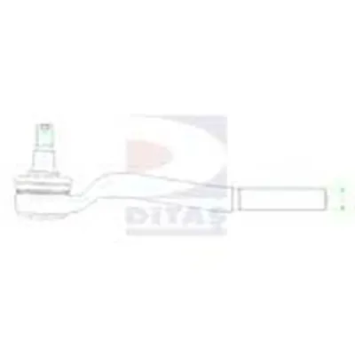 Наконечник поперечной рулевой тяги DITAS купить