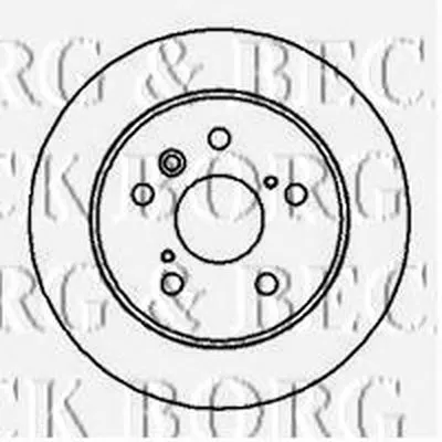 Тормозной диск BORG & BECK купить
