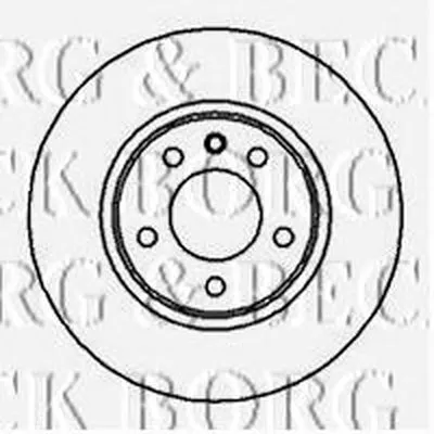 Тормозной диск BORG & BECK купить