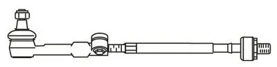 Поперечная рулевая тяга FRAP купить