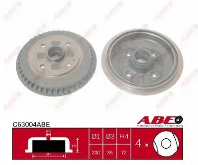 Тормозной барабан ABE купить