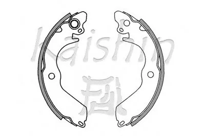 Комплект тормозных колодок KAISHIN купить