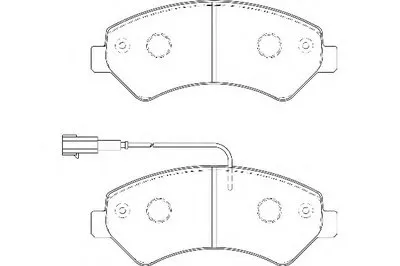 Комплект тормозных колодок, дисковый тормоз WAGNER купить