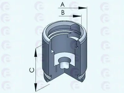 Поршень, корпус скобы тормоза ERT купить