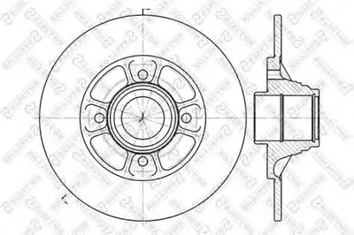 Тормозной диск STELLOX купить