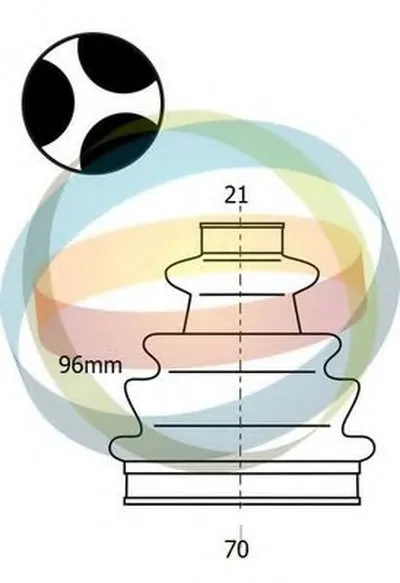 Комплект пылника, приводной вал ODM-MULTIPARTS купить