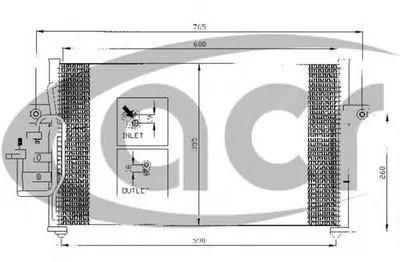 Конденсатор, кондиционер ACR купить