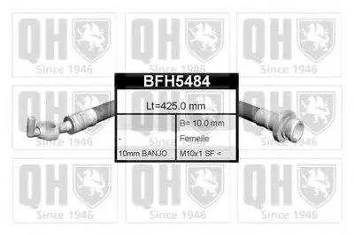 Тормозной шланг QUINTON HAZELL купить