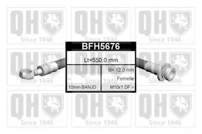 Тормозной шланг QUINTON HAZELL купить