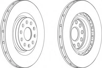 Тормозной диск PREMIER FERODO купить