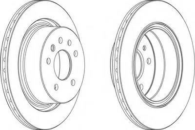 Тормозной диск PREMIER FERODO купить