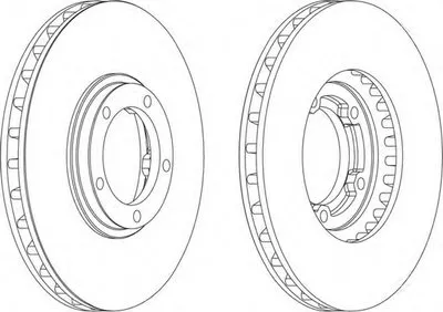 Тормозной диск PREMIER FERODO купить