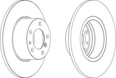 Тормозной диск PREMIER FERODO купить