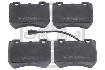 Комплект тормозных колодок, дисковый тормоз OPTIMAL купить