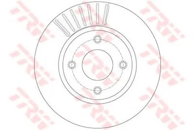 Тормозной диск TRW купить