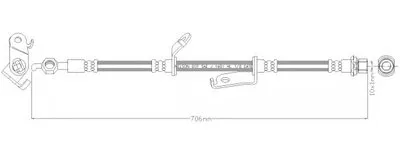 Тормозной шланг REMKAFLEX купить