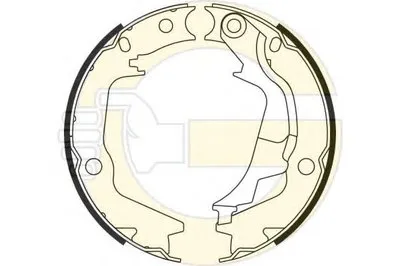 Комплект тормозных колодок, стояночная тормозная система GIRLING купить